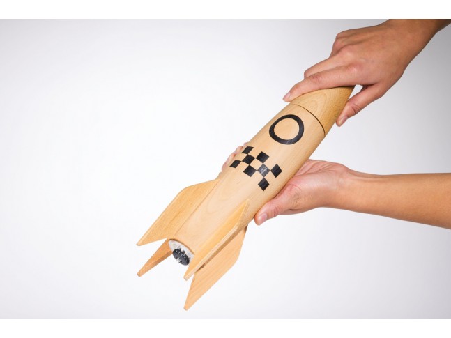 Rocket Salt & Pepper Mill