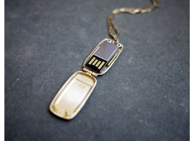 Mini USB Locket
