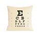 Eye Chart Pillow