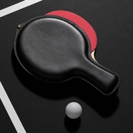 Leather Ping Pong Paddle Case