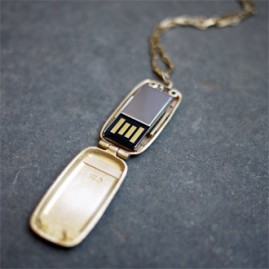 Mini USB Locket