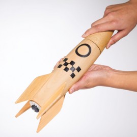 Rocket Salt & Pepper Mill