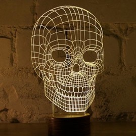 Skull 2D Lamp