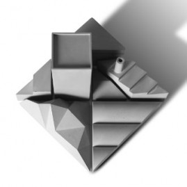Tangram City Sculpture